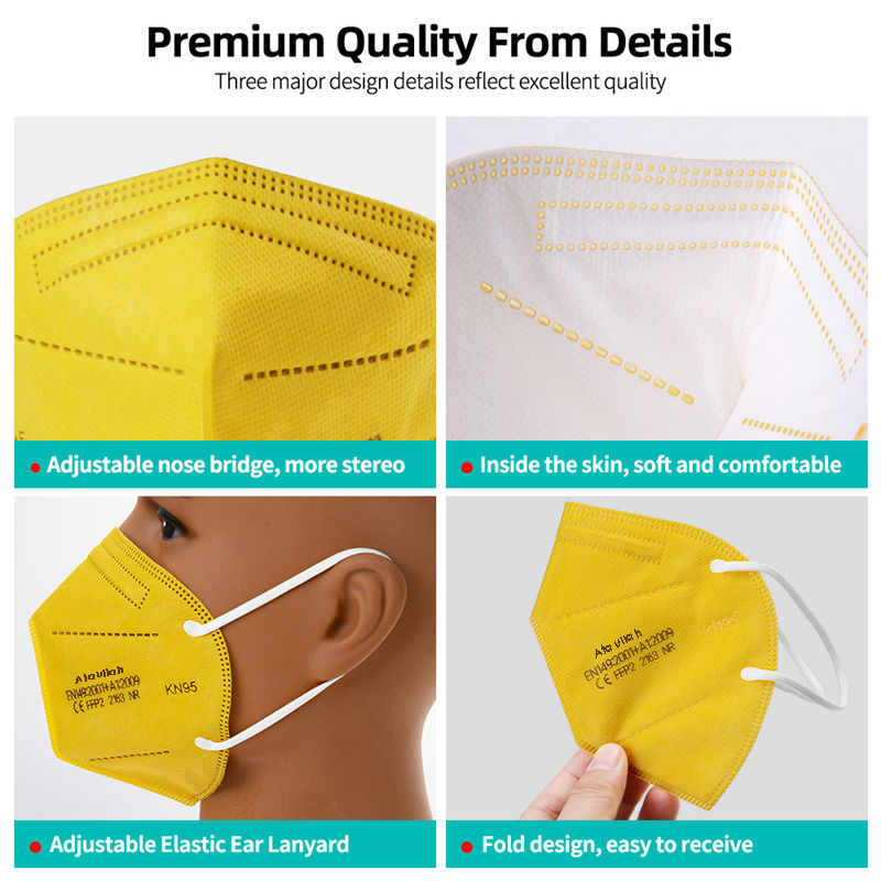 Ataullah ffp2 face mask kn95 M - Disposable Surgical Mask recension och pris