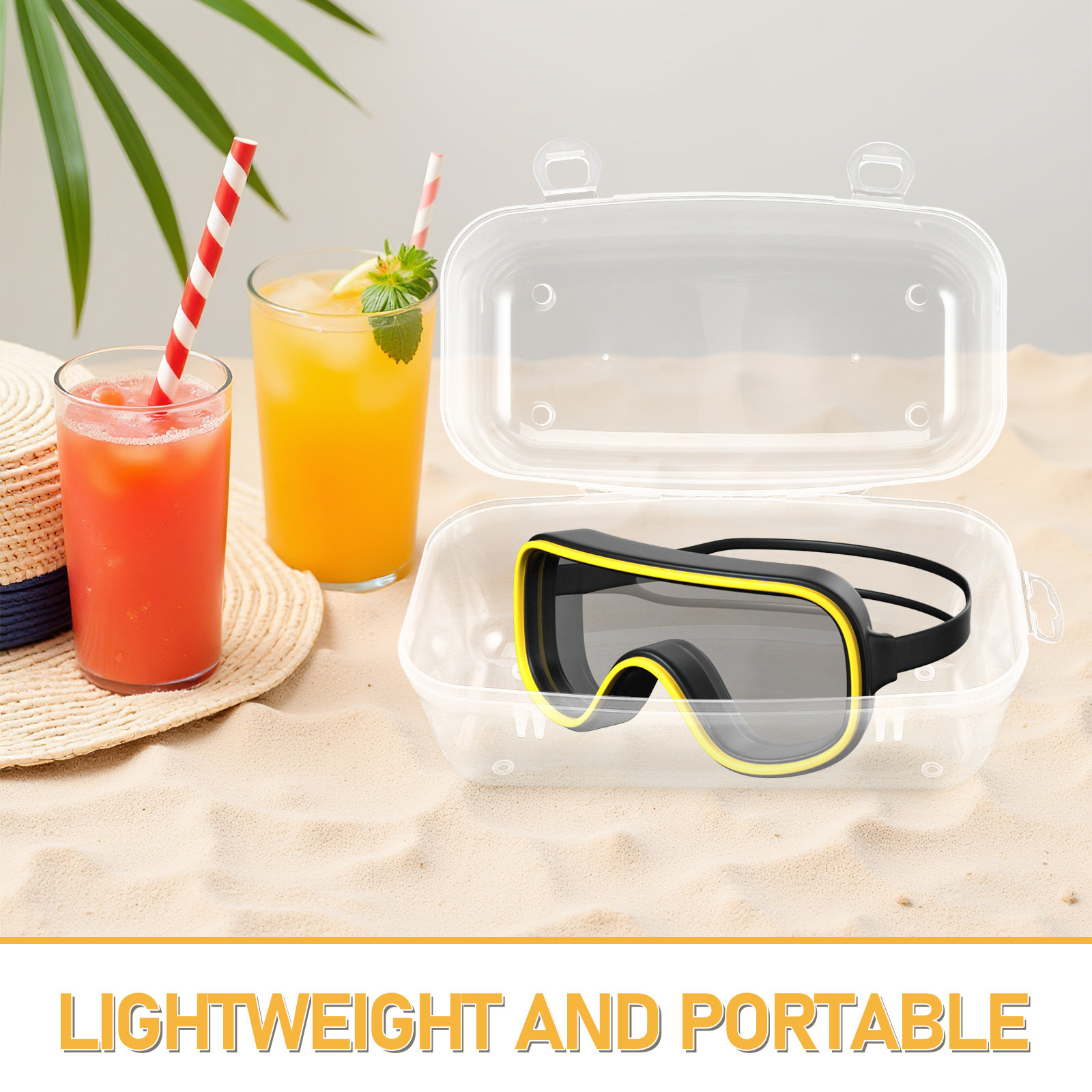 Hard Shell Waterproof Diving M - Mask Case Hard Shell recension och pris