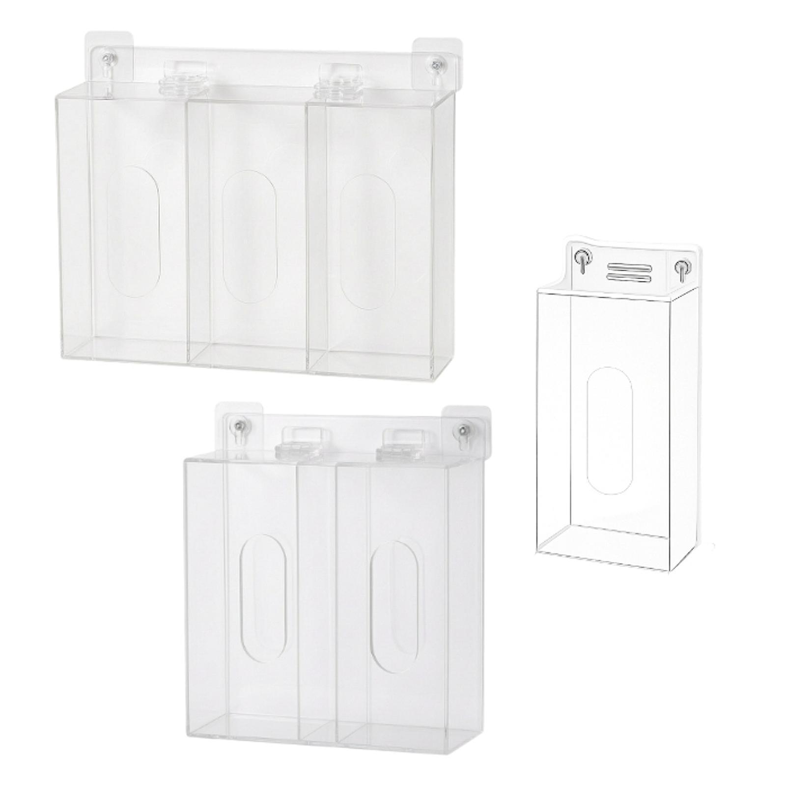 Space Saving Acrylic Glove Box - Face Mask Storage Box recension och pris